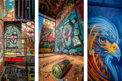 Graffiti Vorher Nachher